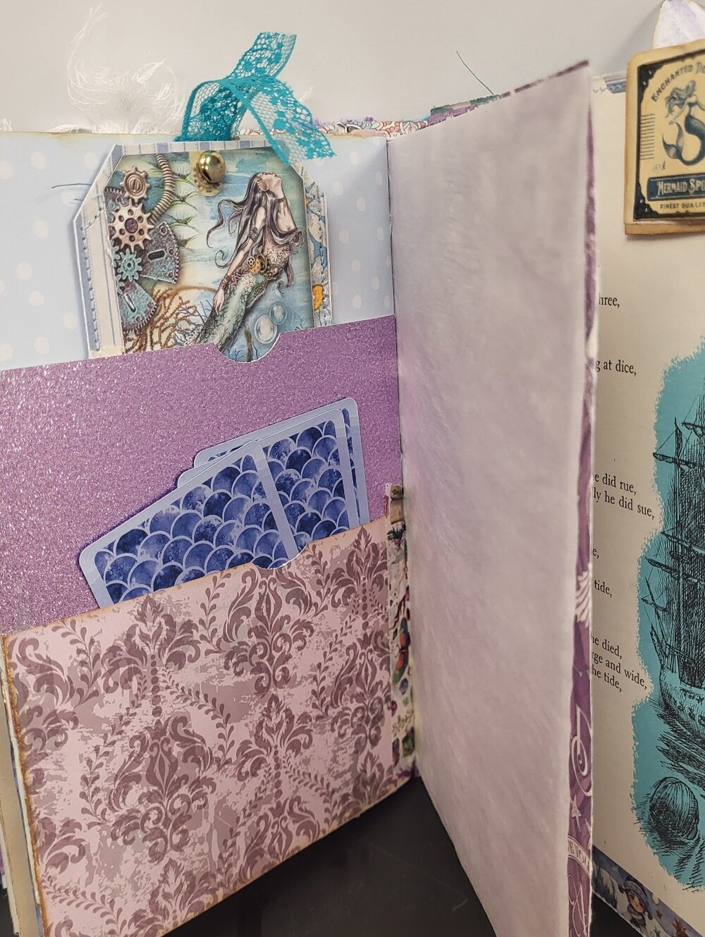 Mermaid Junk Journal - Picture 8 of 14